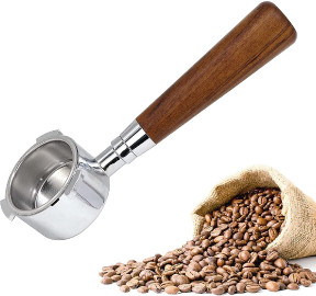 Buy MIBRU Coffee Naked Portafilter Wooden 51MM For Delonghi 2