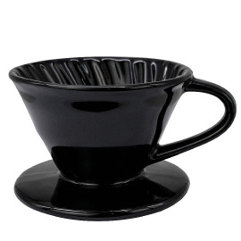 MIBRU V60 Ceramic Drip Funnel Size 01 Black