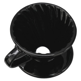 MIBRU V60 Ceramic Drip Funnel Size 01 Black 2