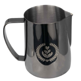 MIBRU Coffee Milk Pitcher 350ML With Logo Black