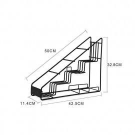 MIBRU Metal cup holder suitable for coffee shops suitable for arranging coffee cups 2