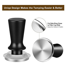 MIBRU Coffee Fine Level Calibration Tamper 58.5MM 2