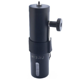 MIBRU Coffee Manual Grinder Stainless Steel Black-With Rubber Holder 2