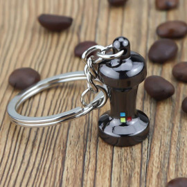 MIBRU Coffee Keychain Tamper Black