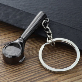 MIBRU Coffee Keychain Naked Portafilter Black