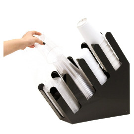 MIBRU Plastic Cup Holder for Coffee Shop and Party 2