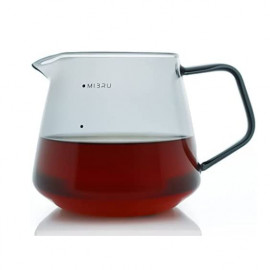 MIBRU V60 Coffee Server Heat Resistant Glass Pot Pour Over Coffee Tea Server 600ml Kettle Coffee Maker Teapot Hand Drip Pour Ove 2