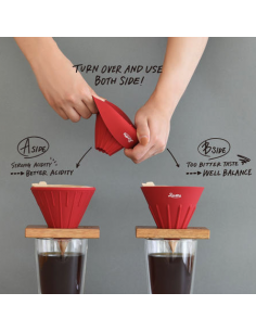 Buy Rivers Coffee Dripper Cave Reversible Black in Saudi 2