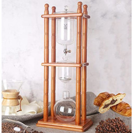 MIBRU Coffee Cold Brew Tower Wooden 2
