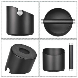 MIBRU Coffee Distributer Tamper Manufacturers Coffee Knock Box Stainless Steel Size 154 * 138mm 2