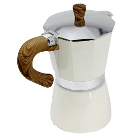 MIBRU The New Espresso Maker 6 Cup Stove-Top Coffee Maker (300 Ml) Stainless Steel Moka Pot,Coffee Maker Moka Pot Classic Cafe M