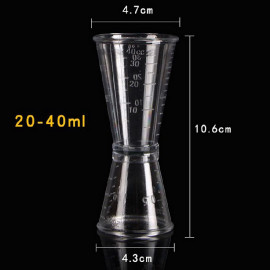 MIBRU Mesure Cup Acrylic 20-40ml 2