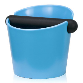 MIBRU Coffee Knock Box Container sky blue Barista Coffee Grind Dump Bin Waste ABS Shock-Absorbent Detachable Barista Style Knock