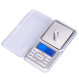 MIBRU mall Scale for pocket a small screen to the weight of jewelry and coins sensitive weighing from zero to 500 grams 2