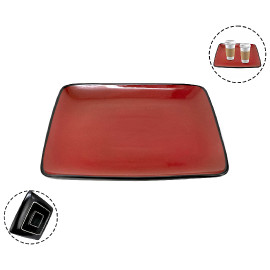 MIBRU Ceramic Cake Serving Dish Suitable For Serving Food And Drinks 27CM 2