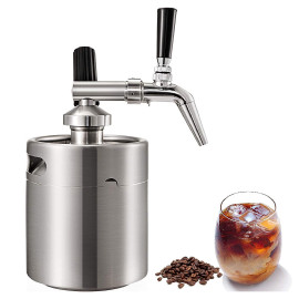 MIBRU Coffee Nitro Cold Brew 2l Stainless Steel Full Set