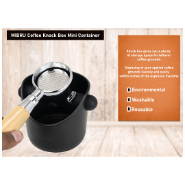 Buy MIBRU Coffee Knock Box Mini Container Barista Coffee Grind 2