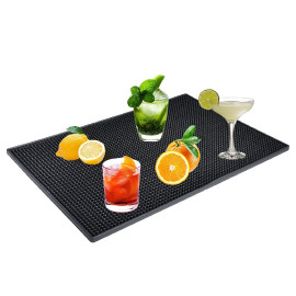 Coffee Rubber Service Mat Non Slip Set Of 6 Dish Glass Drying Flexible Coasters Leakproof Baritsa Restaurant Kitchen 30x45CM 2