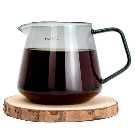 MIBRU 4-Piece V60 Drip Coffee Set Professional Coffee Machine Drip Kit With Built-in Jug and Thermometer 2