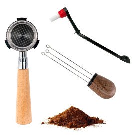 Professional tool set 3-piece tool set suitable for lovers of coffee, espresso, latte and cappuccino machines
