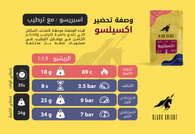 محمصة الفارس الأسود حبوب قهوة كولومبيا اكسليسو 250 غ 2