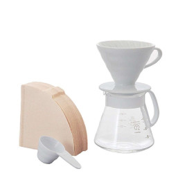 Hario V60 Ceramic 02 Dripper Set