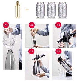 Coffee Netro Maker Bottle 1000ml Black 2