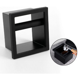 Coffee Built in knock box Grounds Box Disposal Bin Bottomless Embedded Flat Mouth Stainless Steel