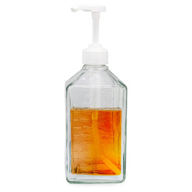 Coffee Syrub Sauces Glass Dispenser 1100ml/10ml