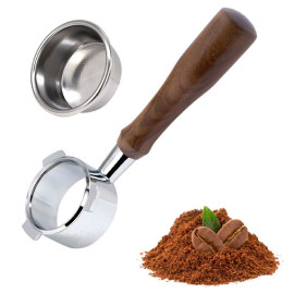 Buy Mibru Coffee Naked Portafilter Painted Wooden 51mm in Saudi