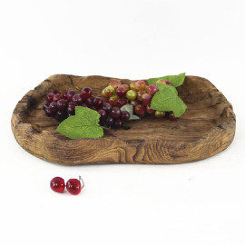 Coffee Wood Serving Tray 43x30x8cm Serve Tea Coffee or Breakfast in Bed Classic Wooden Decorative Serving Tray 2