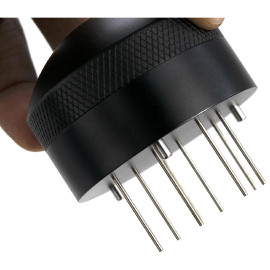 Coffee Needle Spinning Distributor Black