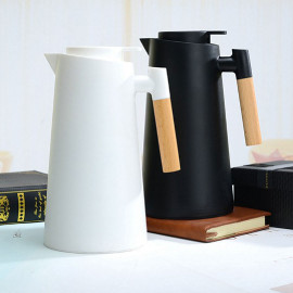 Buy Thermos Heat isolation Jug 1000ml With Thermometer Black in 2