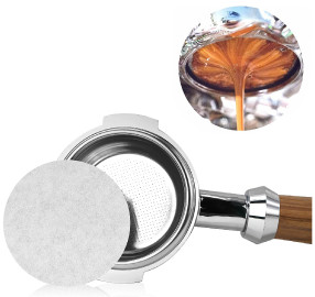 Coffee espresso paper filter 51mm