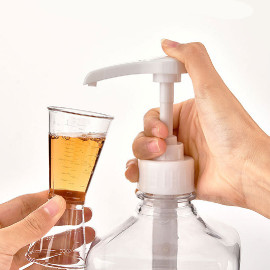 Coffee Syrup Glass Dispenser 1600ml 10CC 2