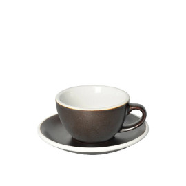 LOVERAMICS Egg Cappuccino Cup 200ml Gunpowder