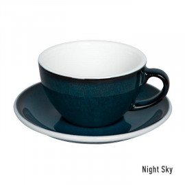 Egg Night Sky 200 ml Cappuccino Cup & Saucer