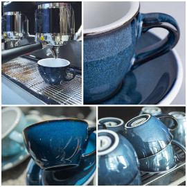 Egg Night Sky 200 ml Cappuccino Cup & Saucer 2
