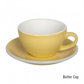 LOVERAMICS Egg Cappuccino Cup 250ml butter cup