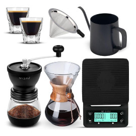 Coffee Drip Set 7 IN 1 Size 400 Chemex Drip Coffee Making Kit