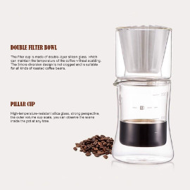 Complete filter coffee bag orange with scale 2