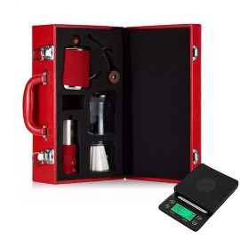 Complete filter coffee bag red