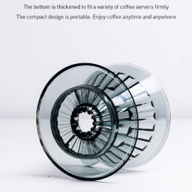 Timemore Crystal Eye Dripper 02 PCTG | Transparent Black 2