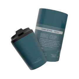 Emerald Ceramic Interior Reusable Cup 8oz - Fressko