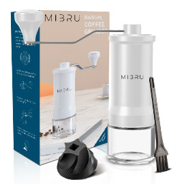 Coffee grinder mibru white