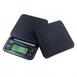 Temporary electronic coffee scale, black color - 3 kg 2
