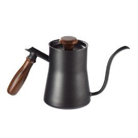 550ml Coffee Kettle Stainless Steel - Black 2