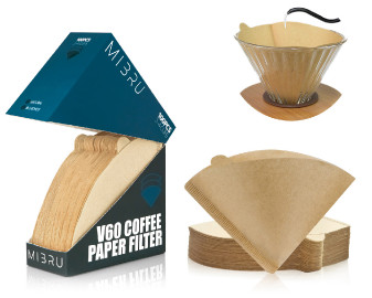 Buy MIBRU V60 Coffee Maker Set Of 7 Pcs with coffee bag in 2