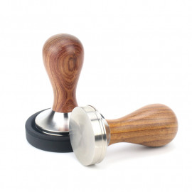 Espresso Tumper with wooden handle 2