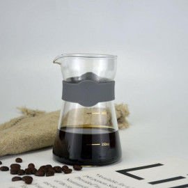300ml Glass Drip Pot - Design 02 2